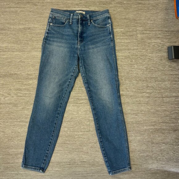 MADEWELL BLUE DENIM JEANS - Picture 1 of 3